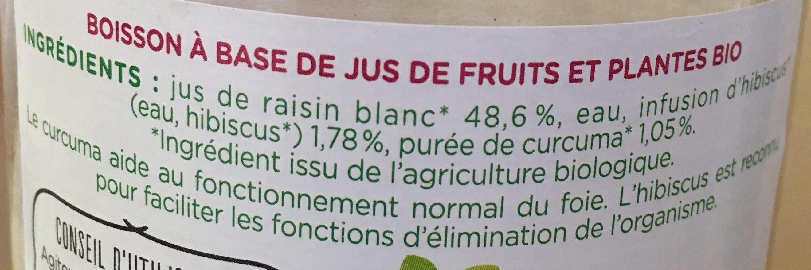 Open Food Facts Happy detox packshot