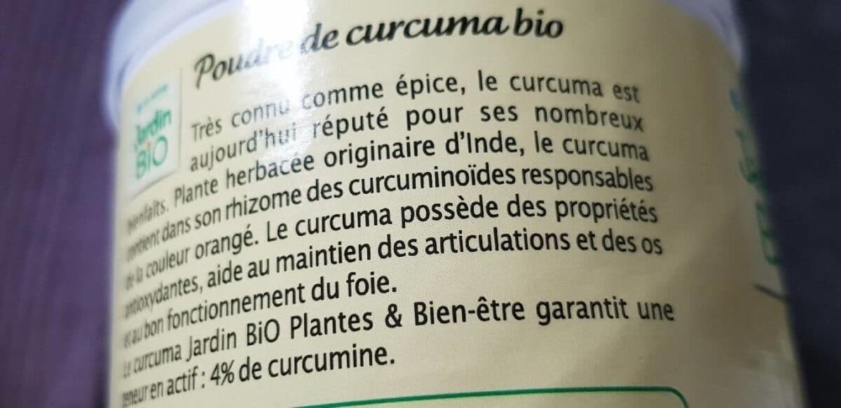 Jardin Bio Super curcuma packshot