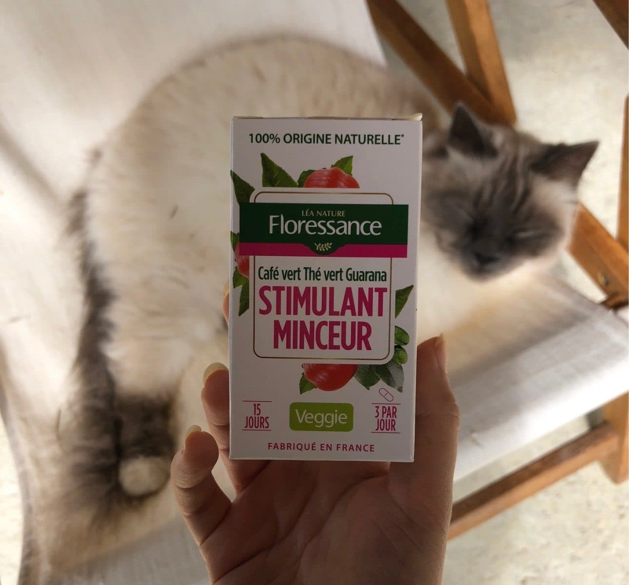 Floressance Stimulant minceur Café vert Thé vert Guarana packshot