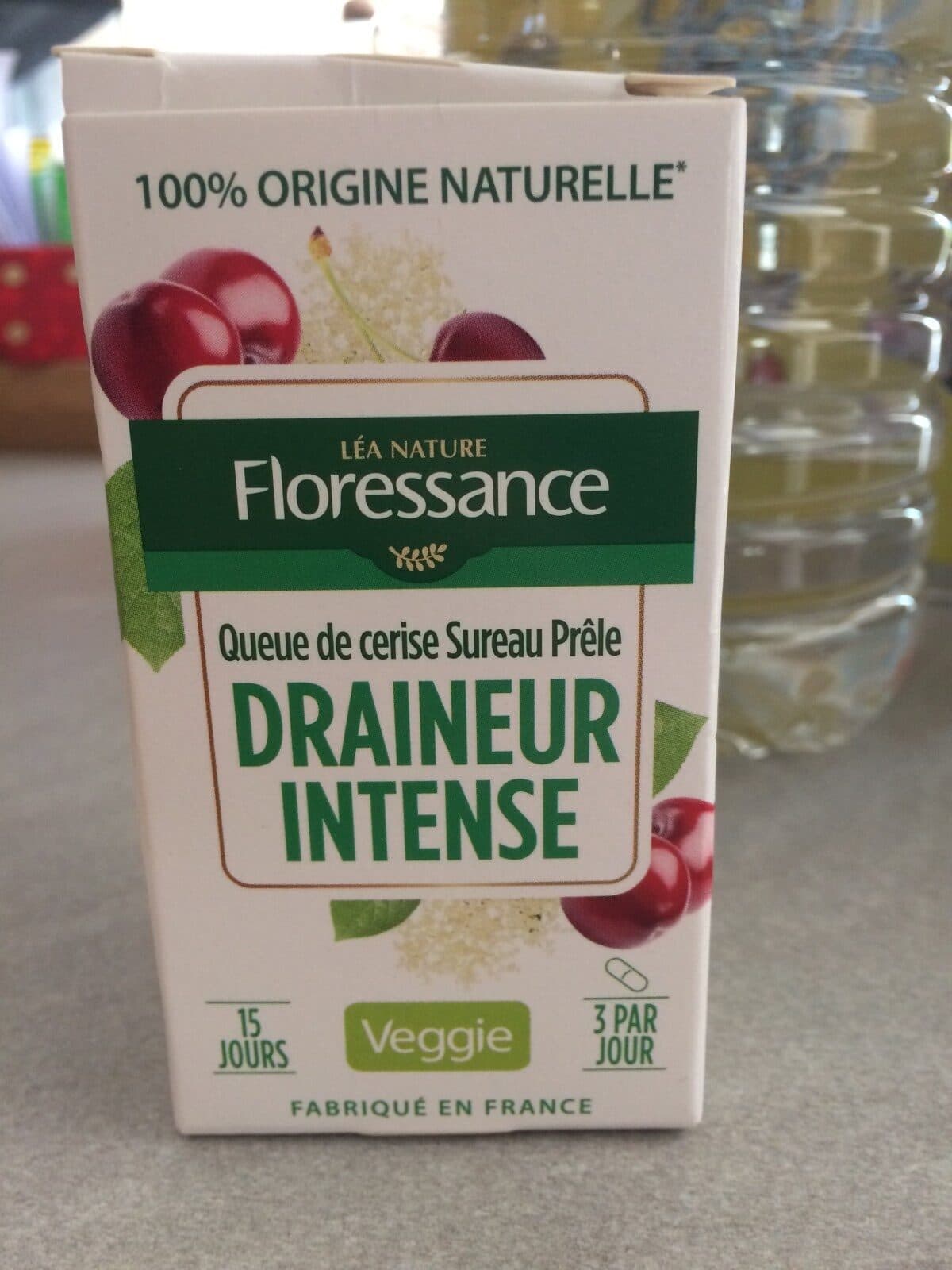Floressance Bte 45 Gelules Draineur Intense Cerise Floressance packshot