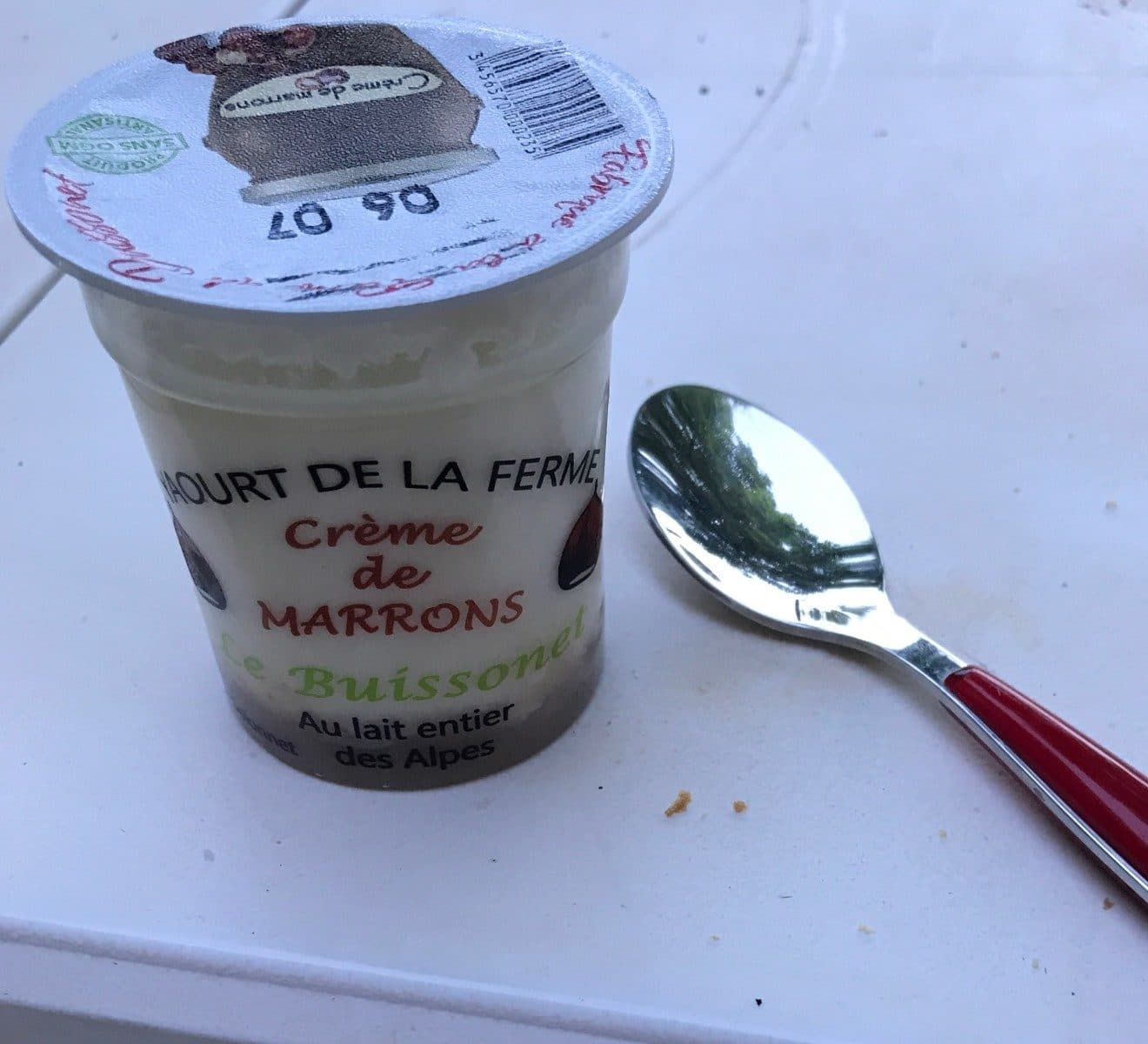 Open Food Facts Yaourt au lait entier et a la crème de marrons packshot