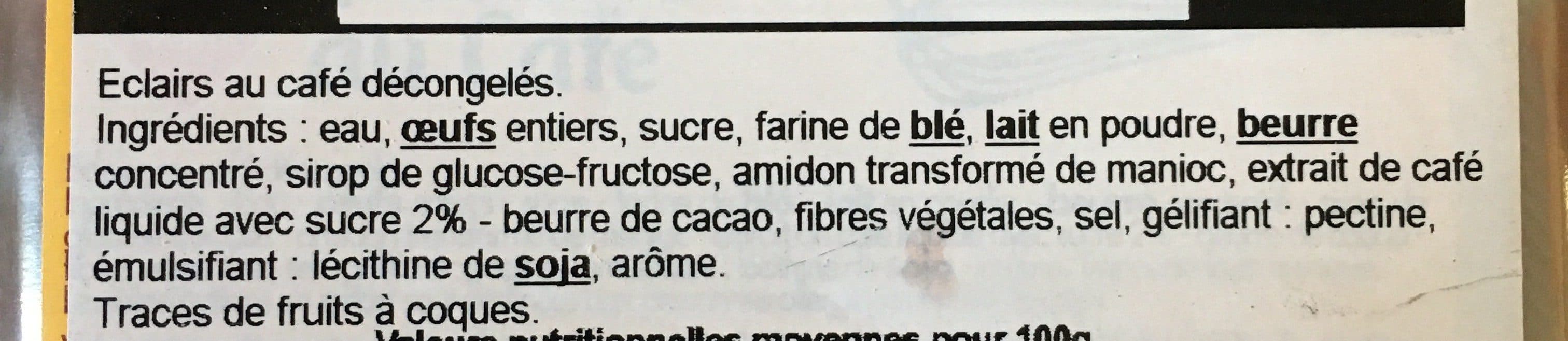 Sans marque 4 Eclairs au Café packshot