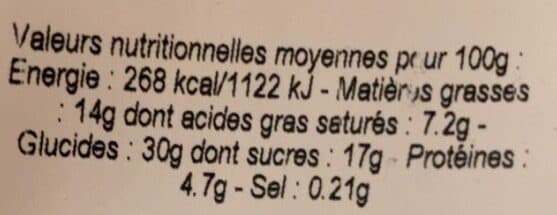 Tartefrais Tarte Amandine aux poires packshot