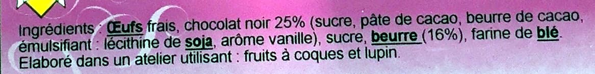 Tartefrais Fondant au chocolat packshot