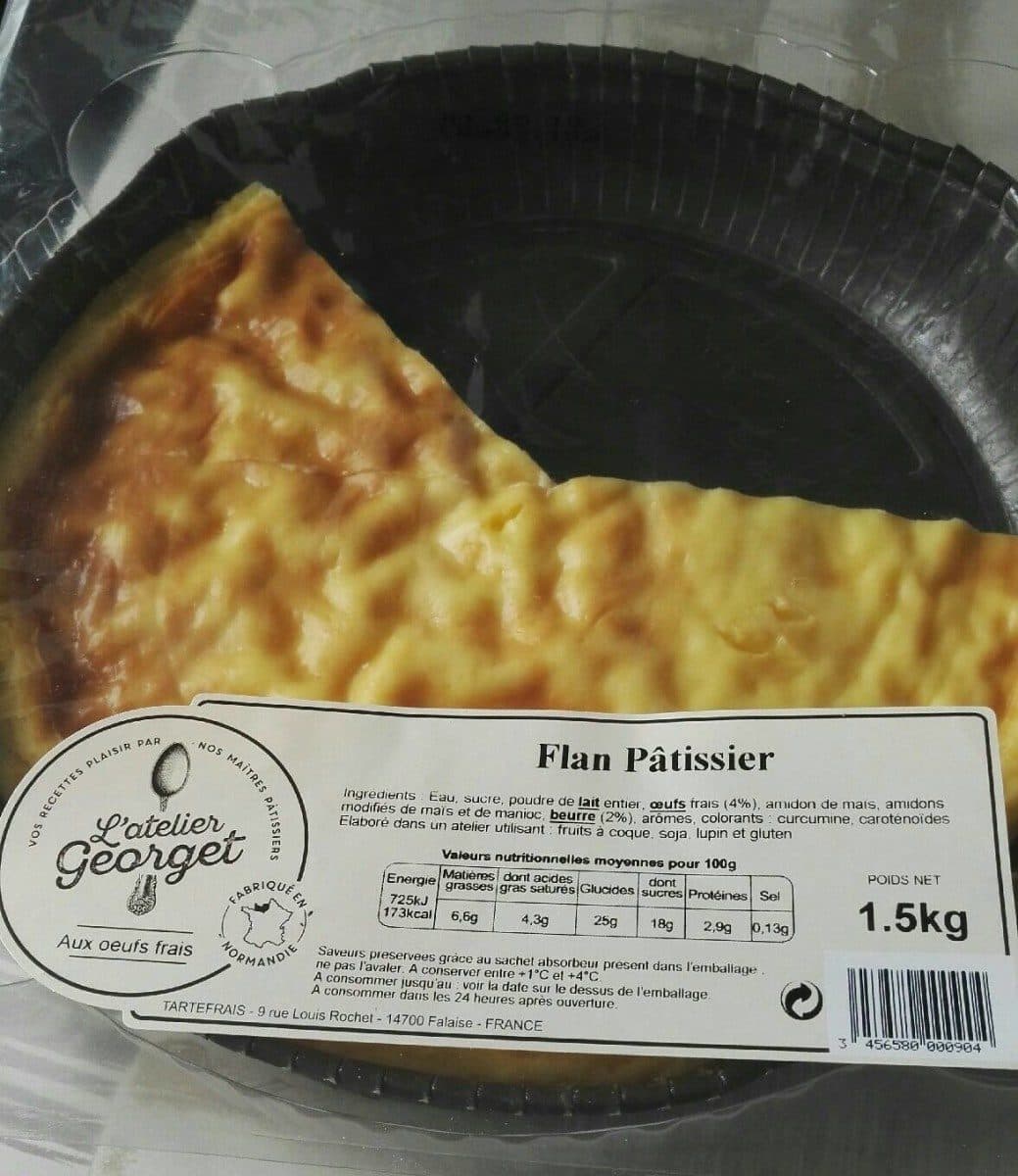 Tartefrais Flan Pâtissier packshot