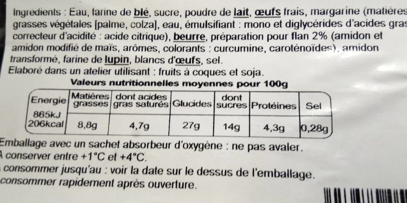 Sans Tarte au flan packshot