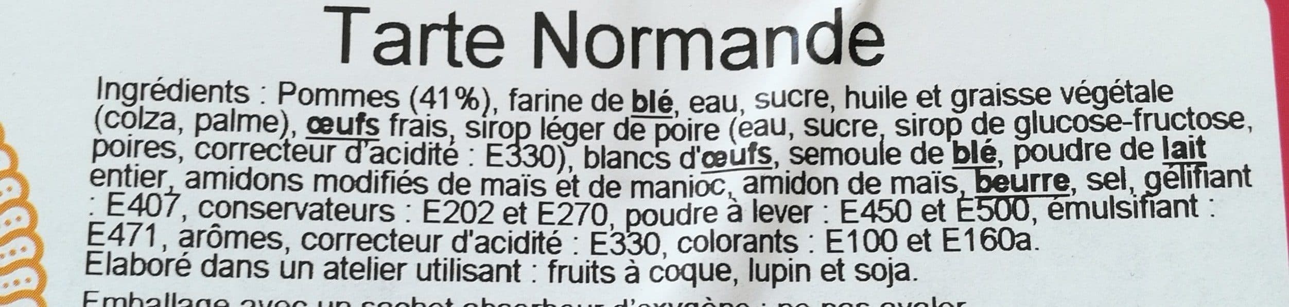 La Farandole des Tartes Tarte Normande packshot
