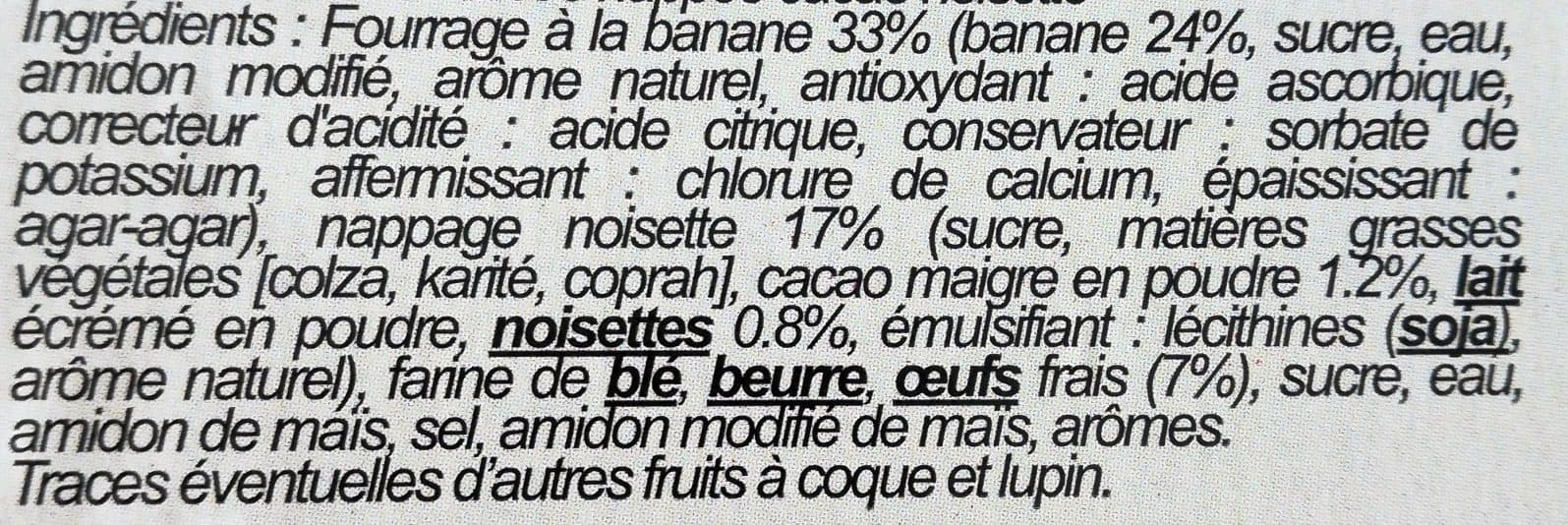 INGRID COSMETICS Tarte Banane Cacao aux Oeufs Frais packshot