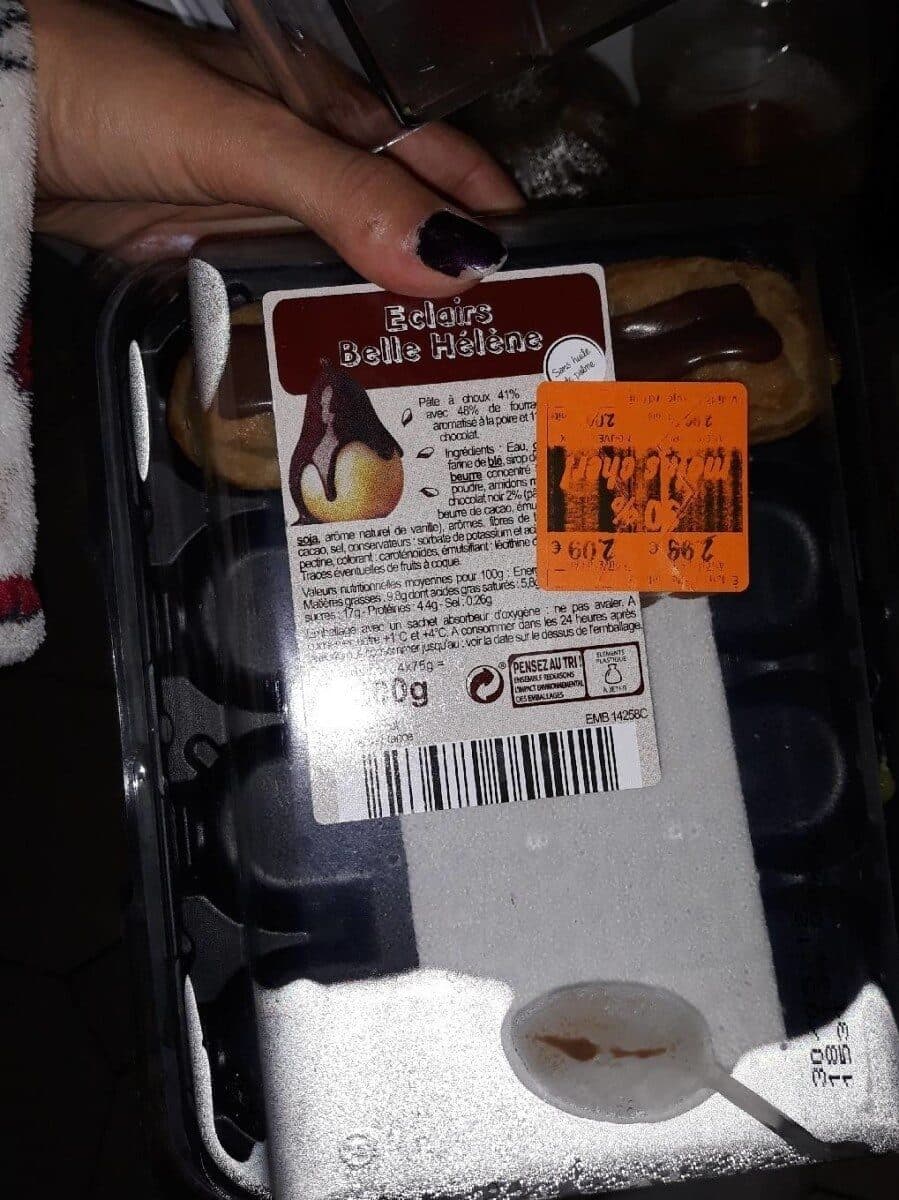 Sans marque Éclairs Belle Hélène packshot