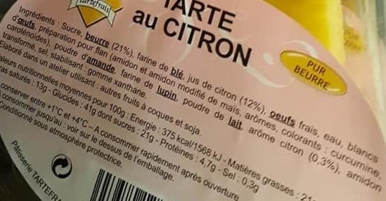 L'Atelier Georget Tarte au Citron packshot