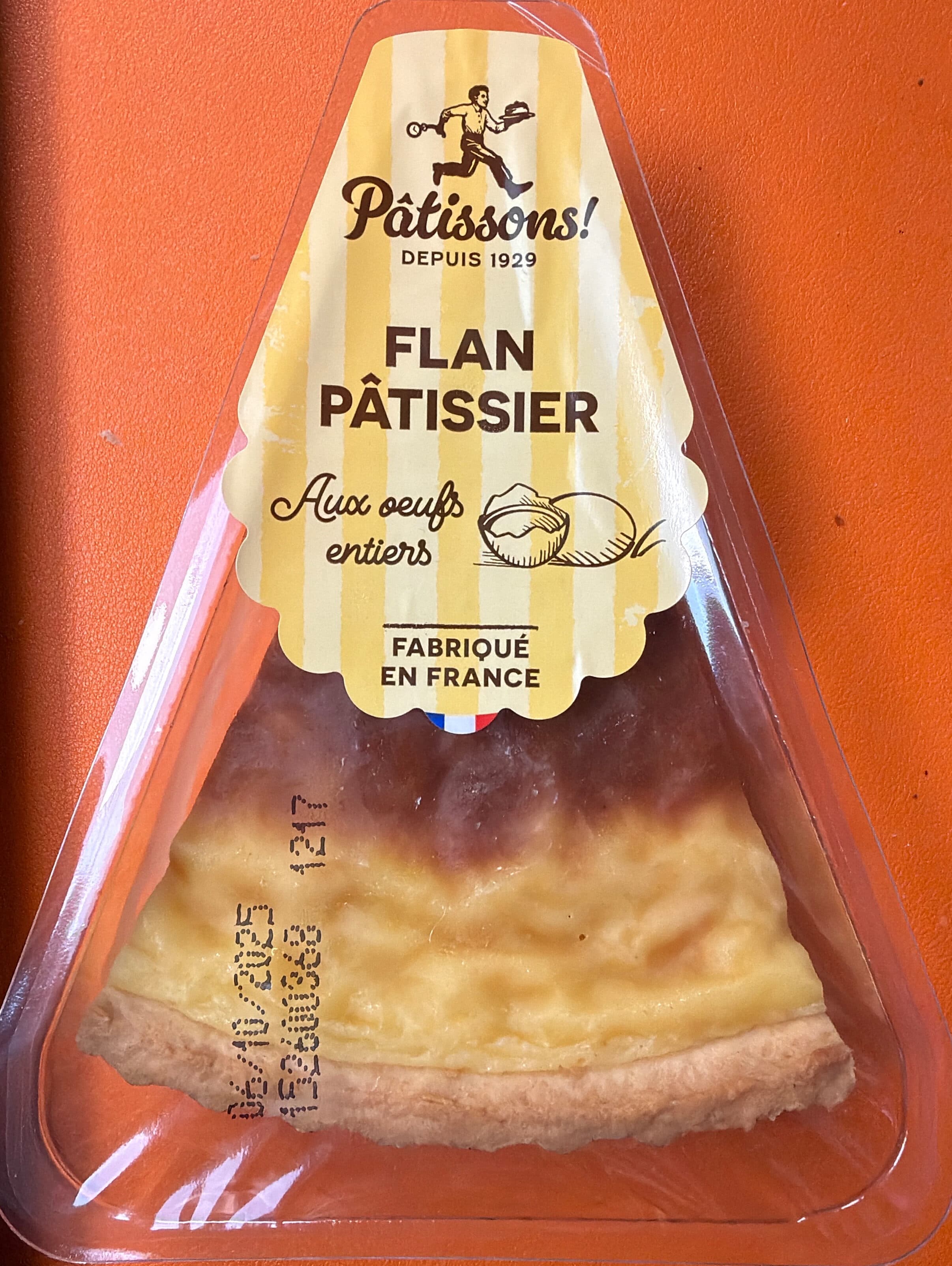Pâtissons! Flan Pâtissier Aux oeufs entiers packshot