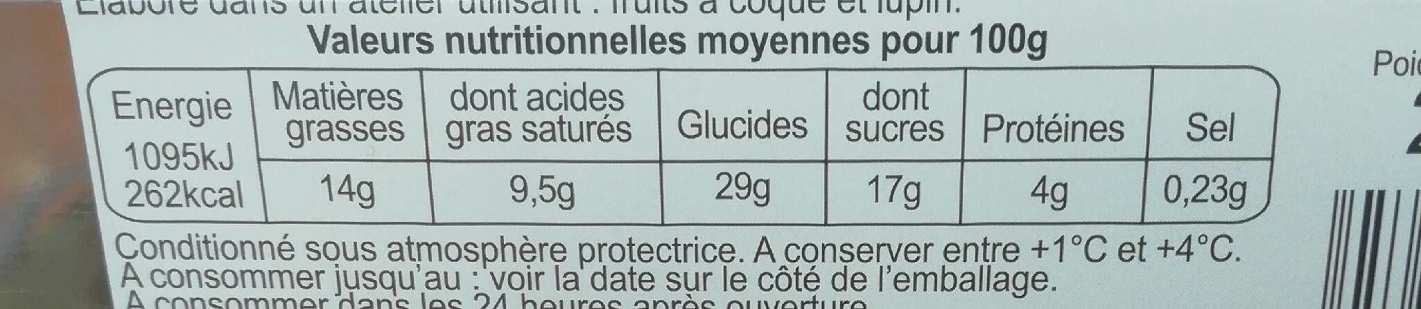 Tartefrais Religieuse au chocolat packshot