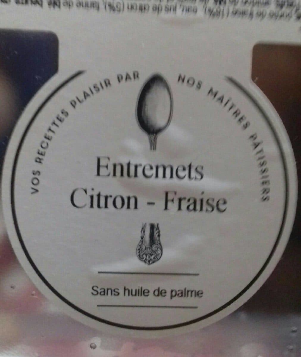 Open Food Facts Entremets citron fraise packshot