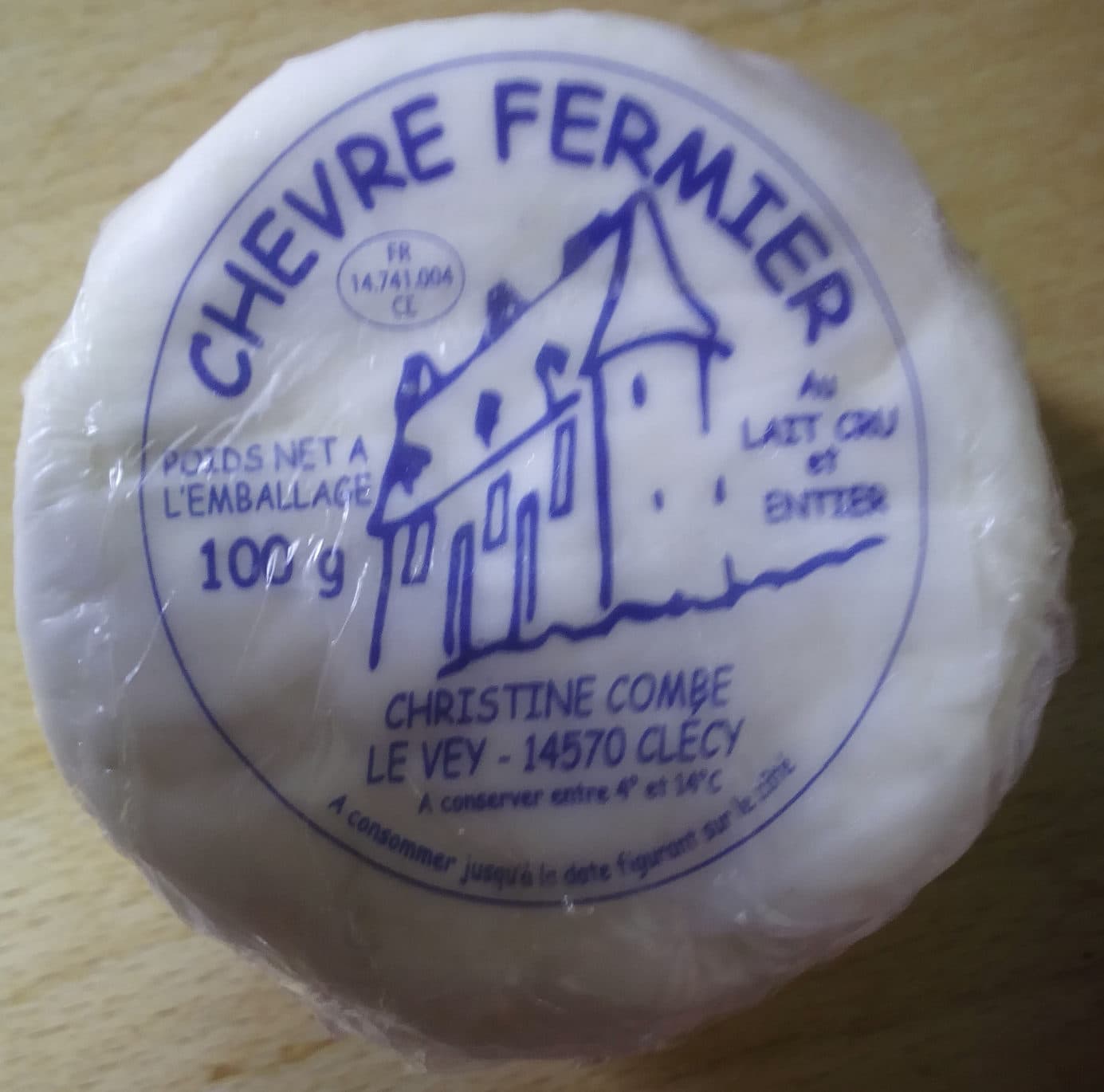 Open Food Facts Chèvre Fermier packshot
