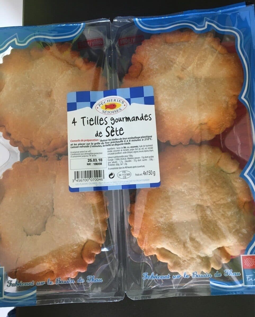 Pêcheries sétoises Tielle packshot