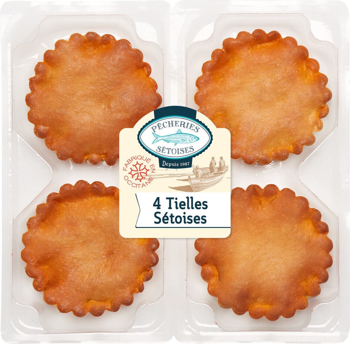 Pêcheries Sétoises Tielles sétoises packshot