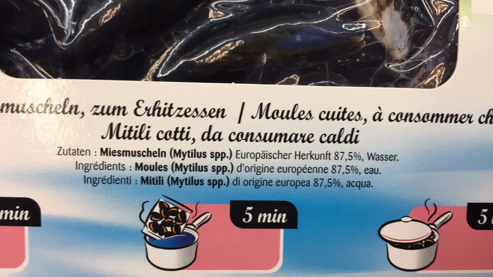 Pêcheries Sétoises Pêcheries sétoises moules cuites au naturel packshot