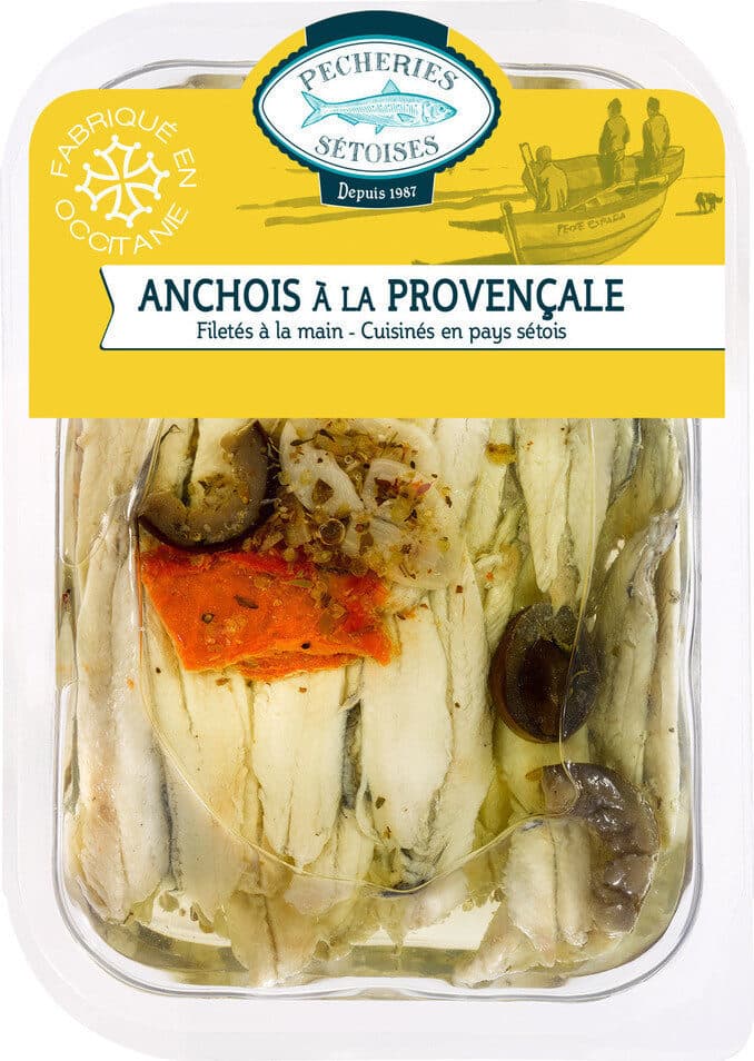 Pêcheries Sétoises Anchois à la provencale packshot