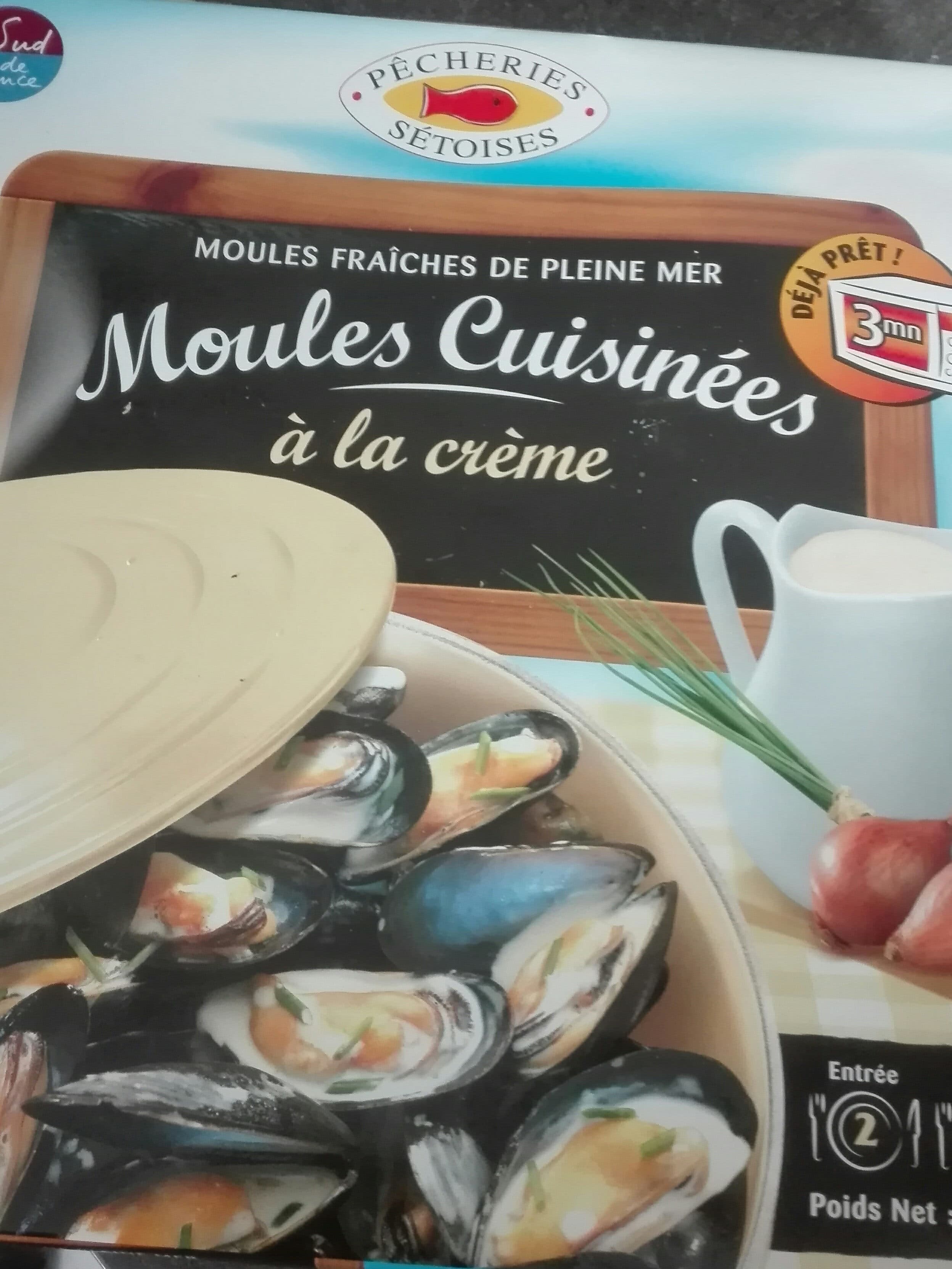 Pêcheries Sétoises Fumeries Occitane moules à la crème packshot