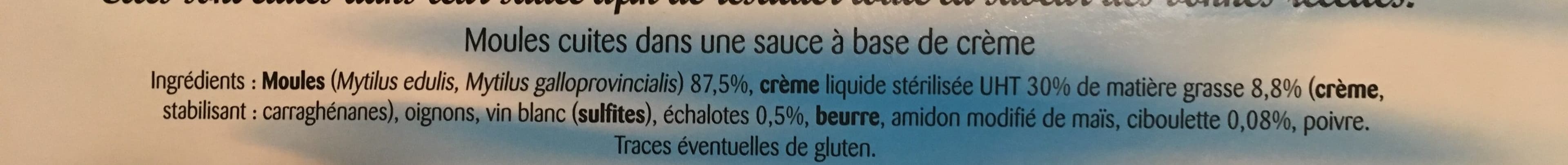 Pêcheries Sétoises Fumeries Occitane moules à la crème packshot