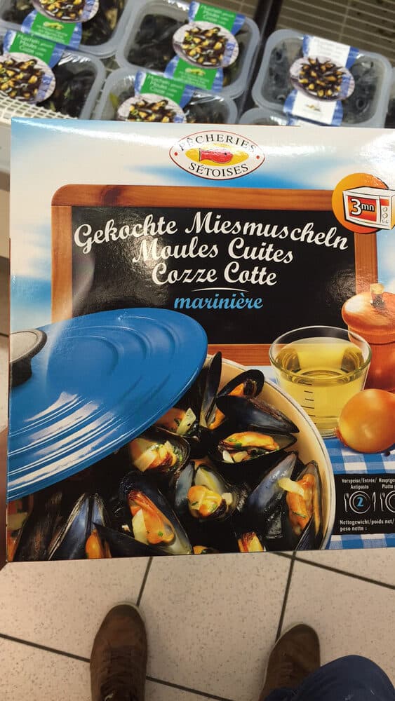 Open Food Facts PÊCHERIES SÉTOISES Moules Cuites packshot
