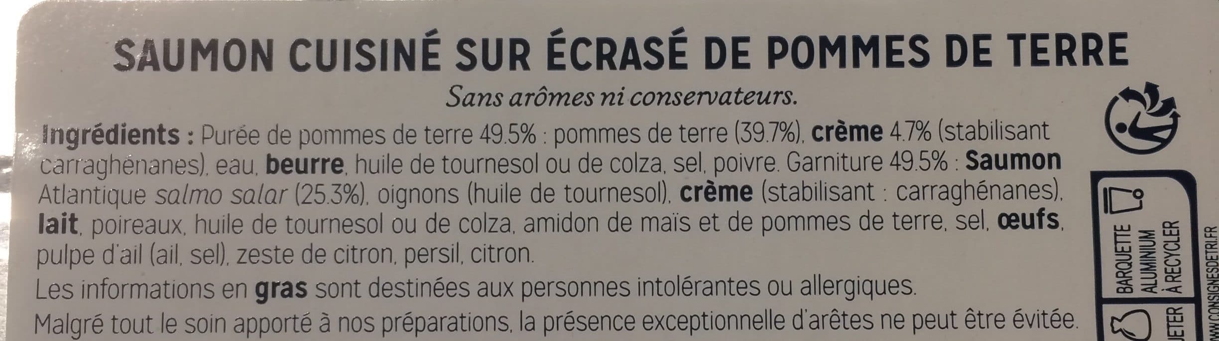 La Cuisine Du Poissonnier Parmentier de saumon packshot