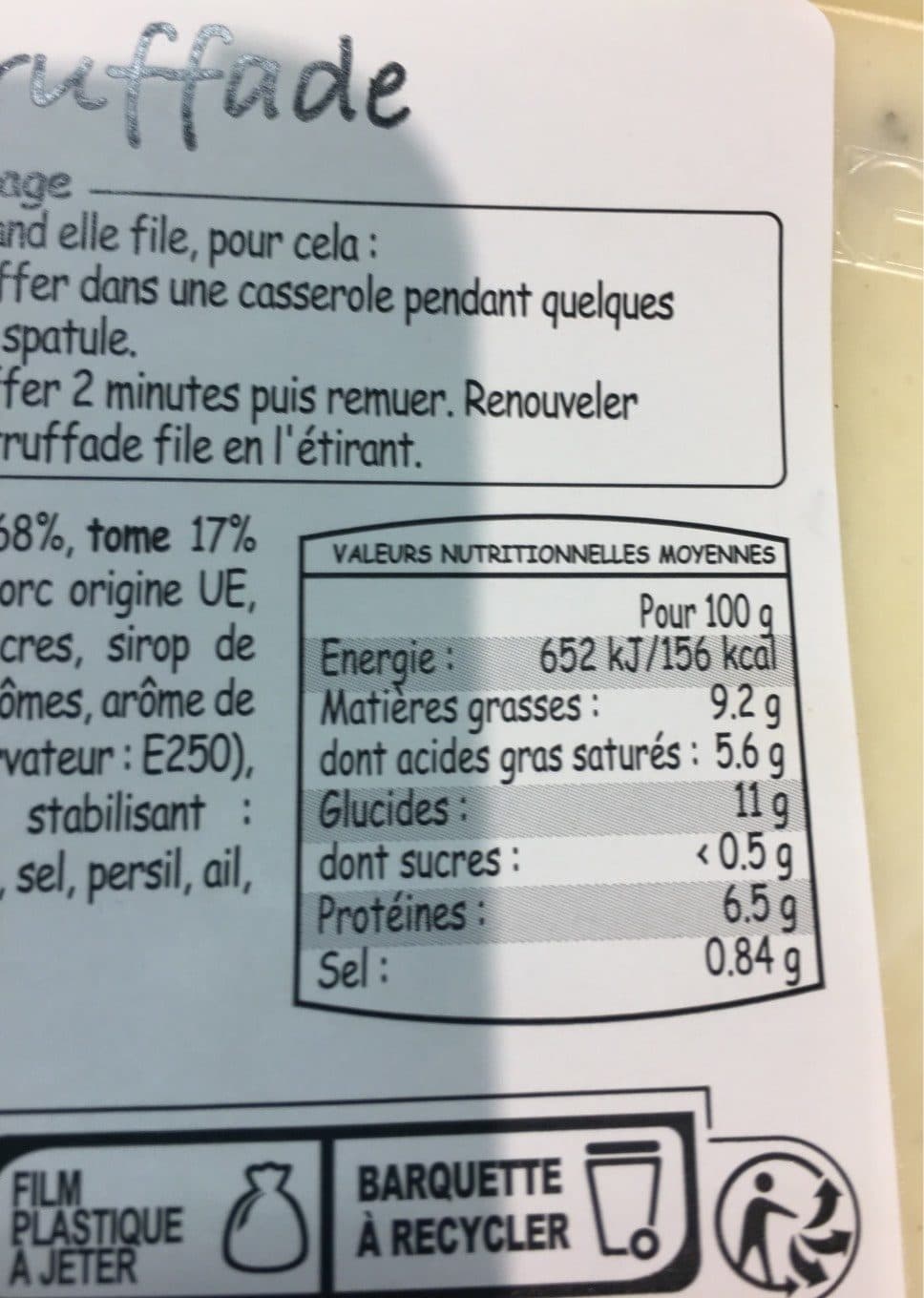 Bistrot 12 Truffade packshot