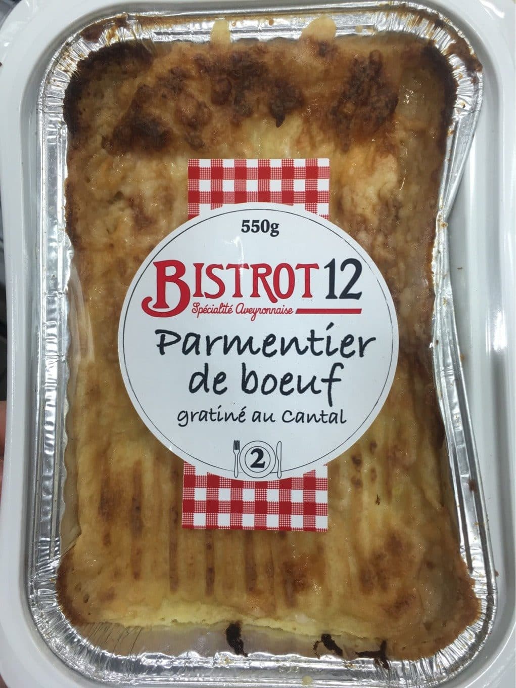 Bistrot12 Parmentier de boeuf packshot