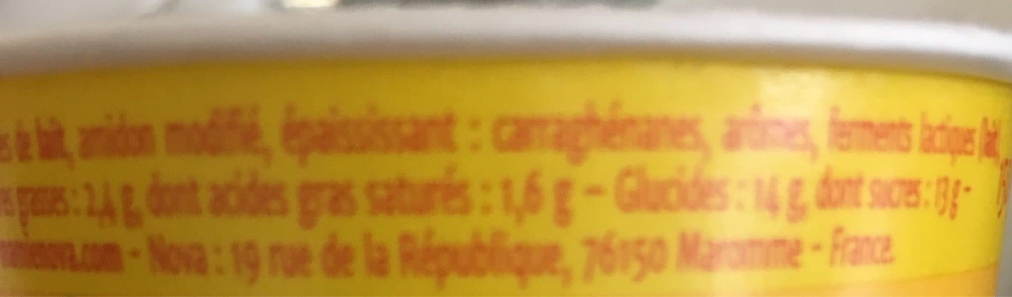 Mamie nova Yaourt Gourmand Ananas / Passion packshot
