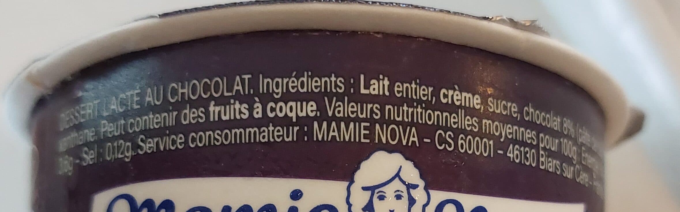 Mamie Nova Gourmand - Dessert Chocolat packshot