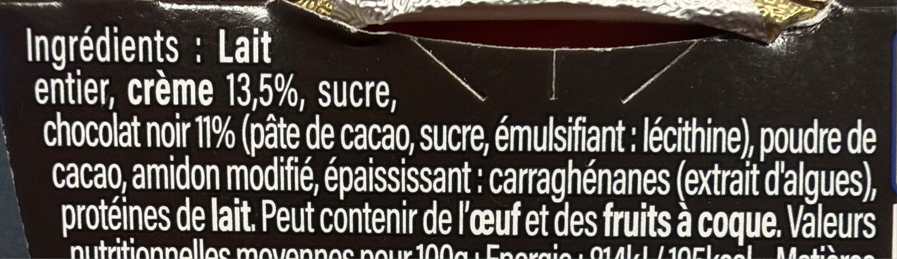 Mamie Nova La Crème Chocolat Noir packshot