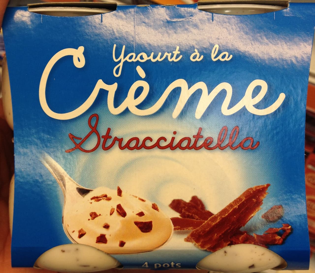 Andros la Serna Yaourt à la crème Stracciatella packshot