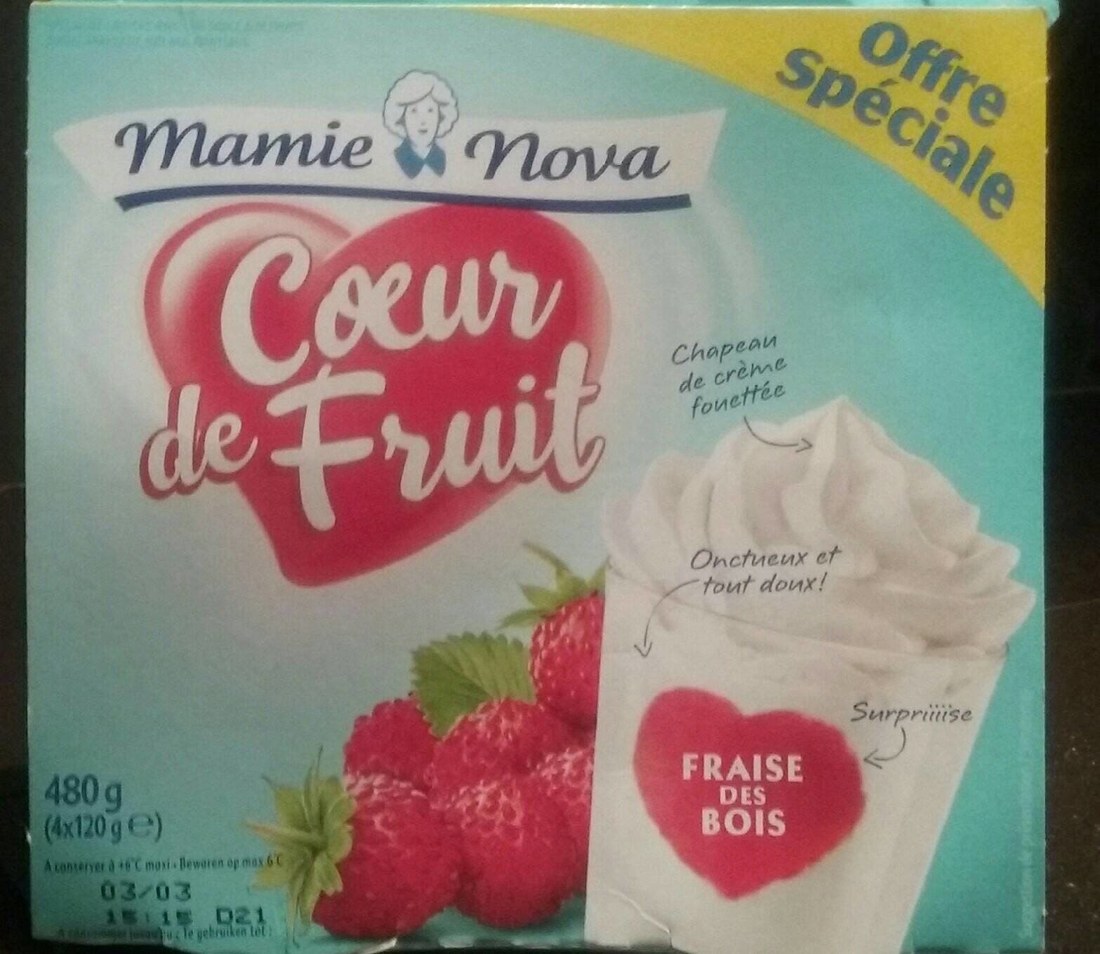 Mamie Nova Coeur de fruit fraise des bois packshot
