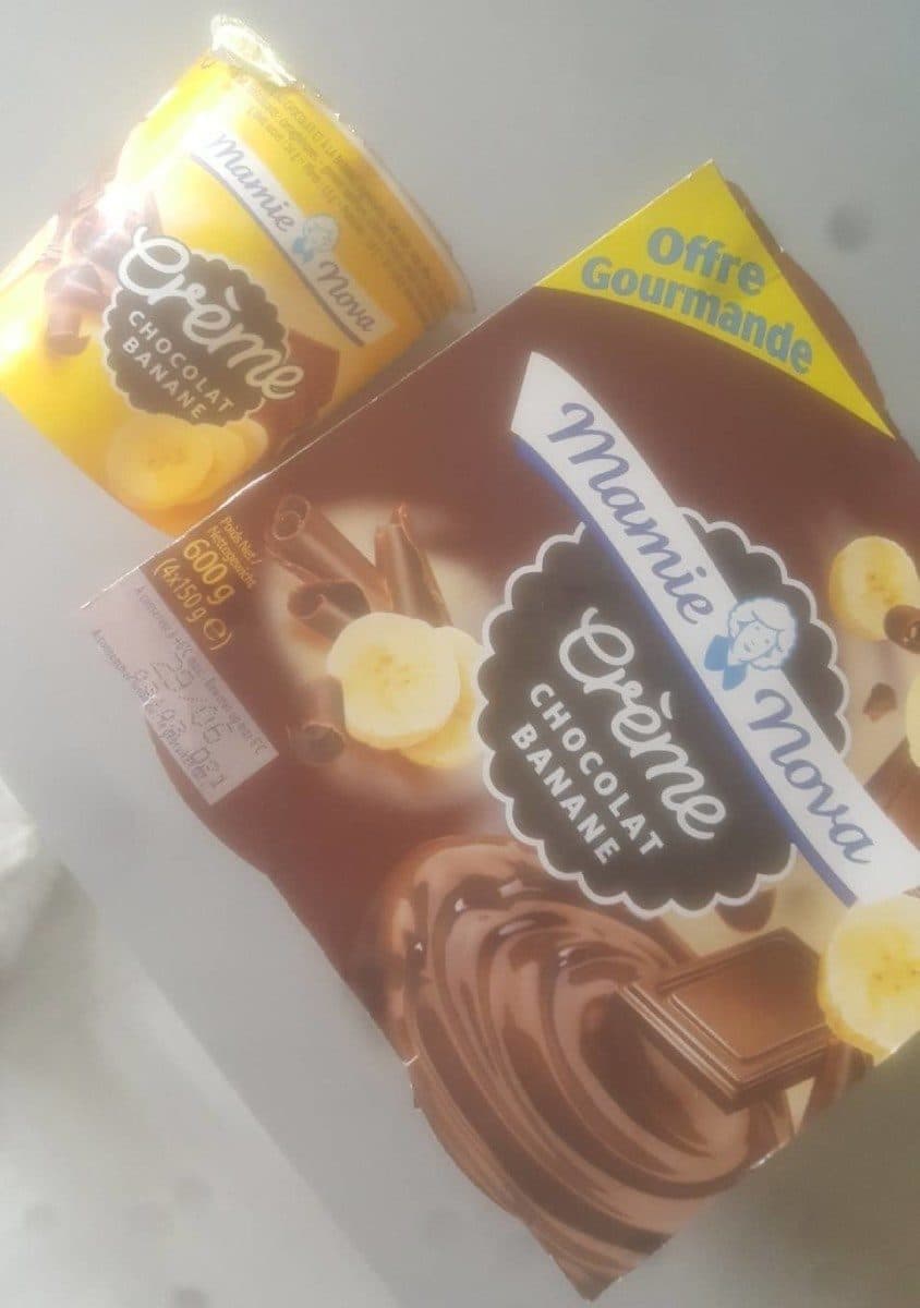 Mamie Nova Mamie nova crème chocolat banane packshot