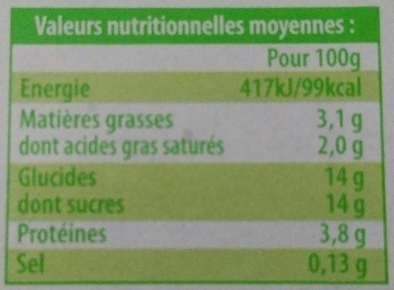Open Food Facts Yaourt aux fruits mixés Bio packshot