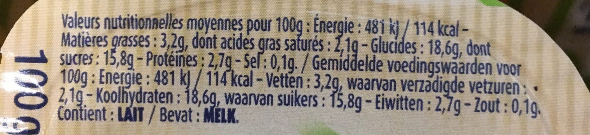 Nova Crème Dessert à La Vanille Bio packshot