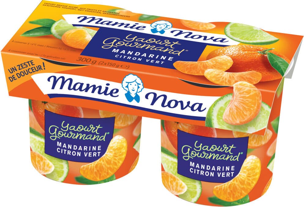 Mamie Nova Le Yaourt Mandarine Citron Vert packshot
