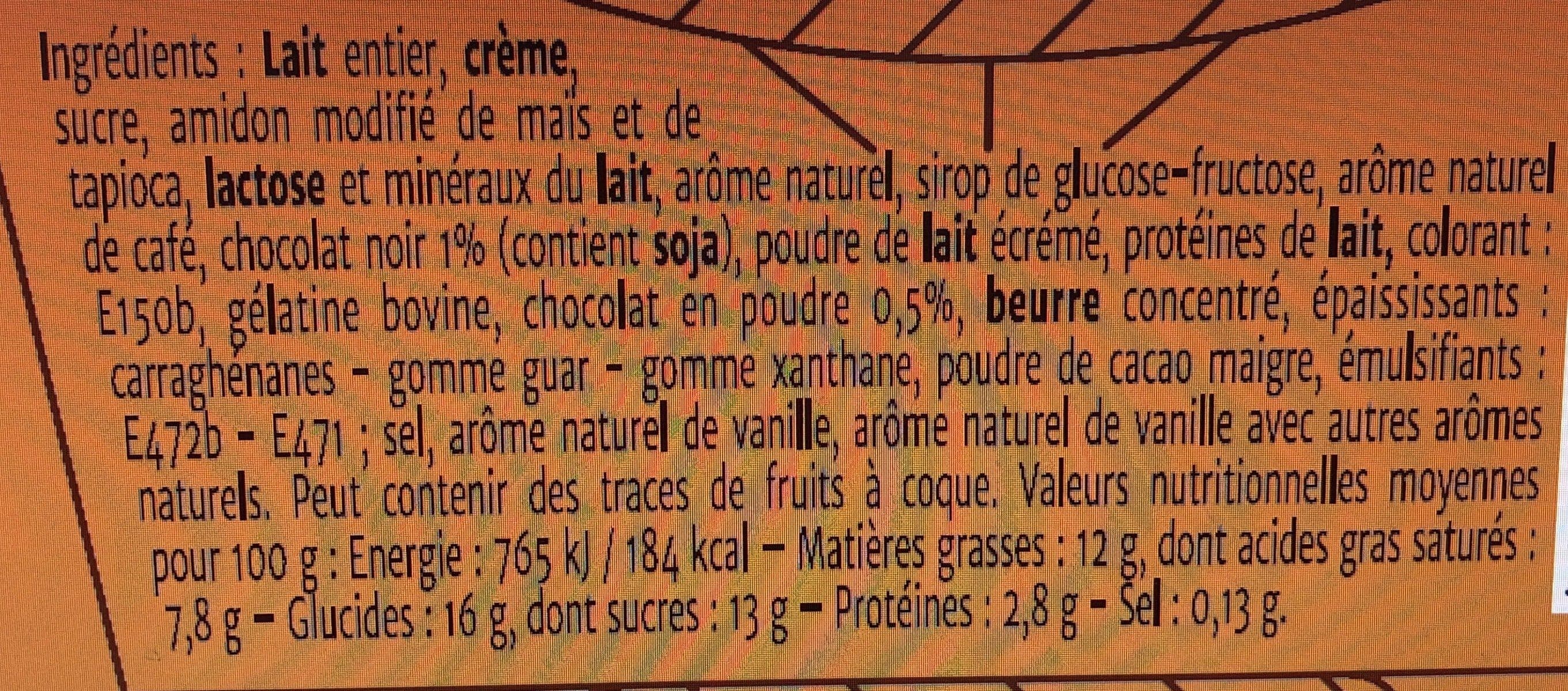 Mamie Nova Cœur de Liégeois Cappuccino cœur Chocolat packshot