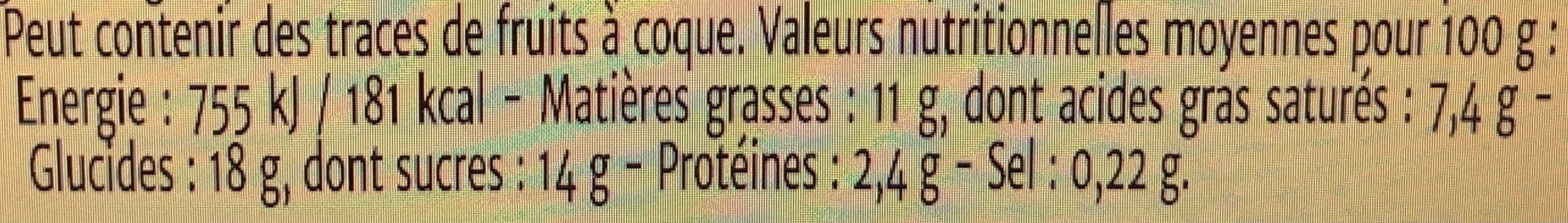 Mamie Nova Cœur de Liégeois Vanille cœur caramel beurre salé packshot
