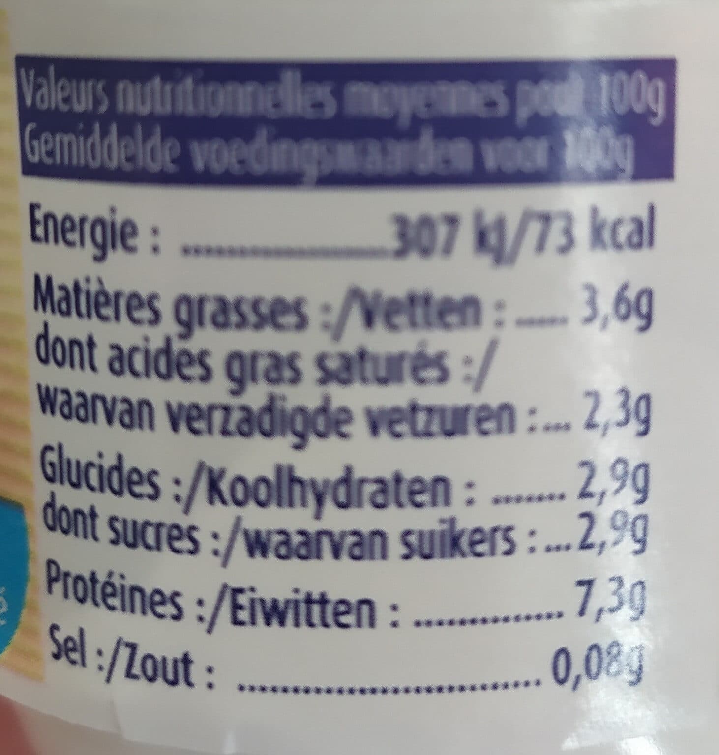 Nova Fromage blanc packshot