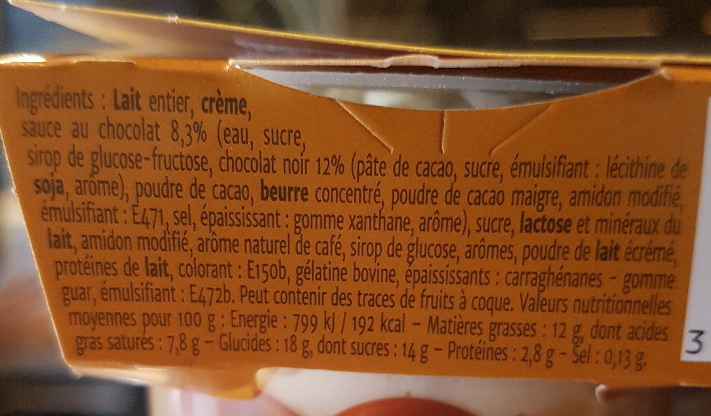 Nova Coeur de Liégeois Café Cappuccino packshot