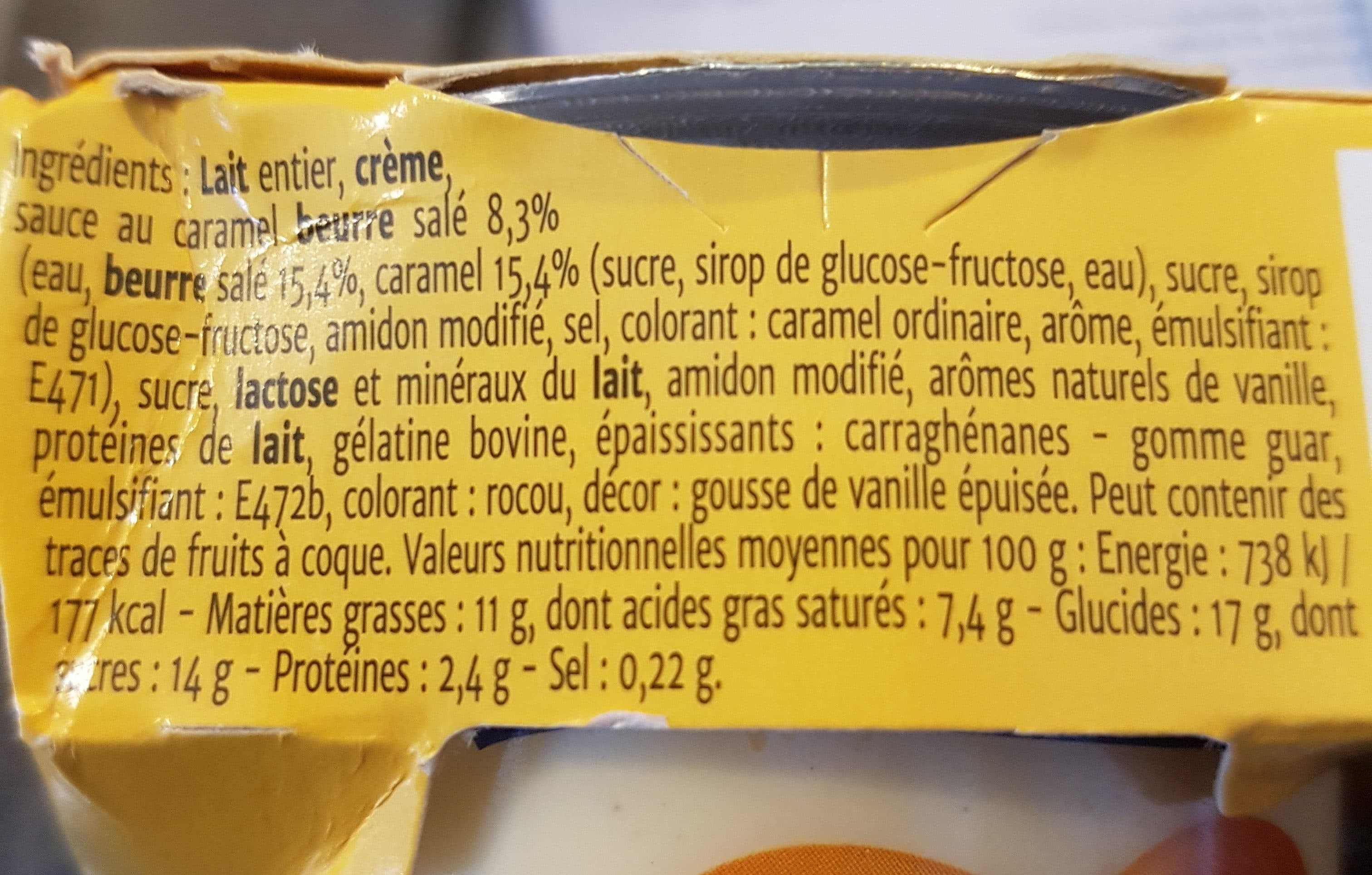 Nova Gourmand Dessert Cœur de Liégeois les 4 pots de 120 g packshot