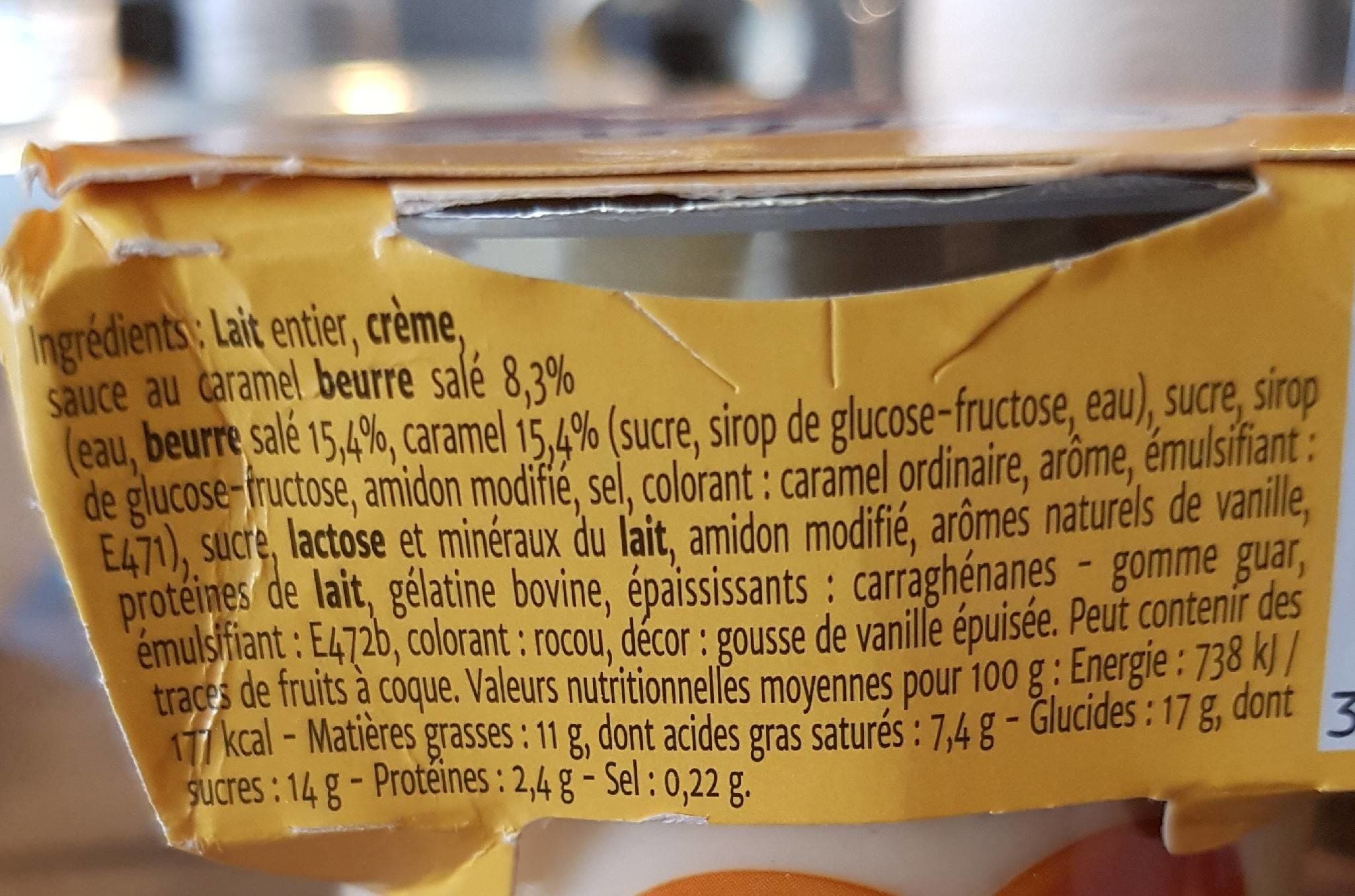 Nova Gourmand Dessert Cœur de Liégeois les 4 pots de 120 g packshot