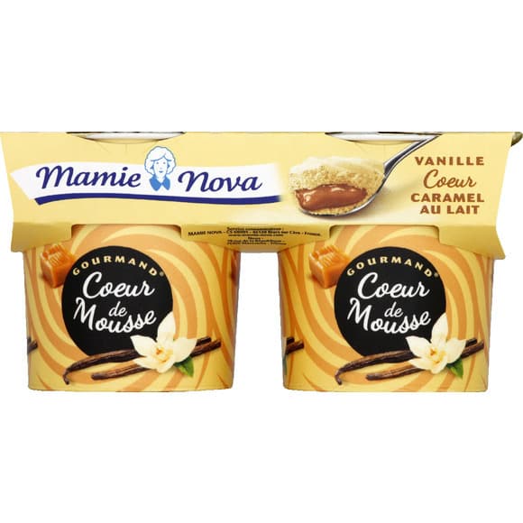Mamie Nova coeur de mousse (vanille coeur caramel au lait) packshot