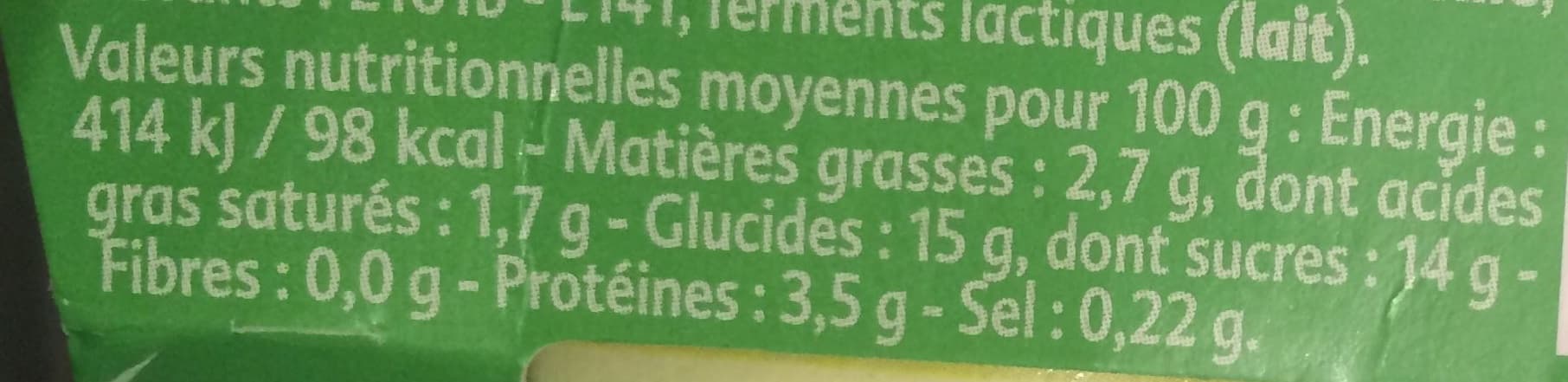 Mamie Nova Yaourt saveur Mojito packshot