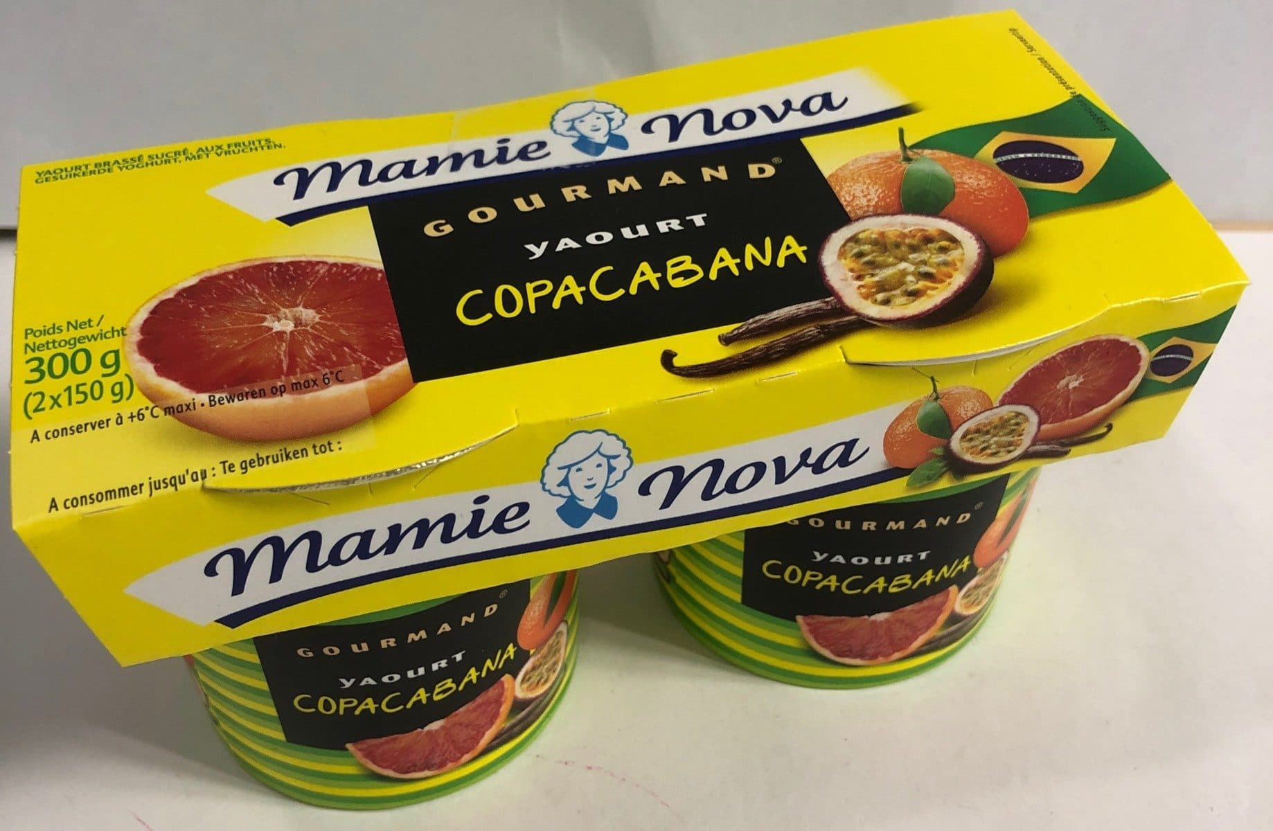Mamie Nova Yaourt Gourmand Copacabana packshot