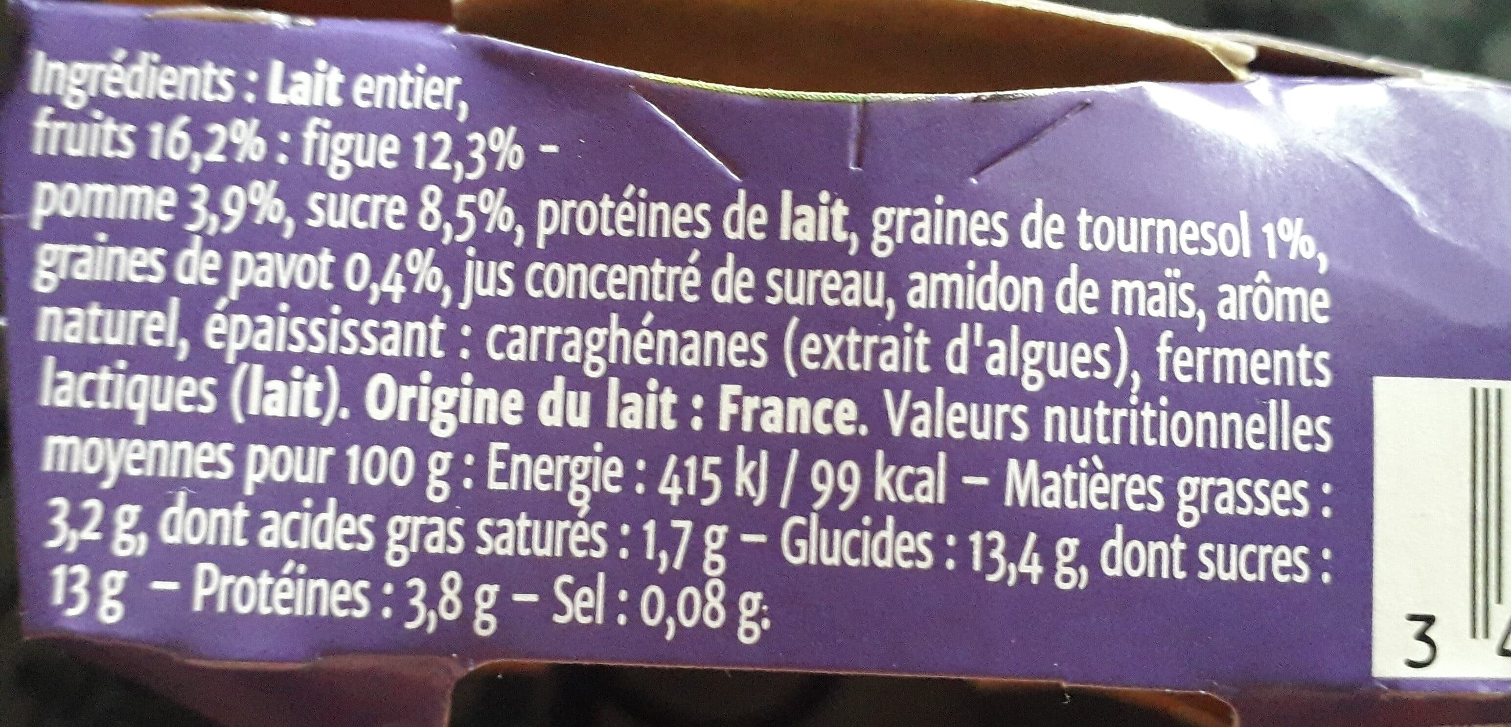 Mamie Nova Gourmand® Yaourt Figue Tournesol Pavot packshot
