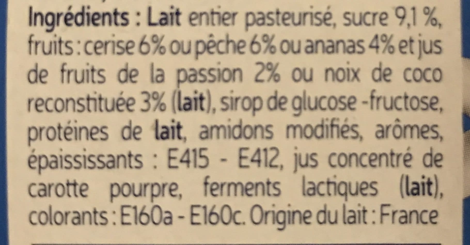 Mamie Nova Fromage blanc aux fruits packshot