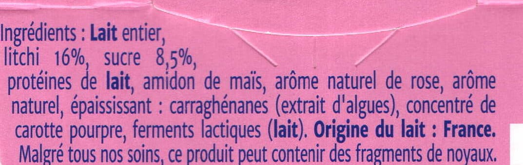 Mamie Nova Gourmand® Yaourt Litchi & Rose packshot