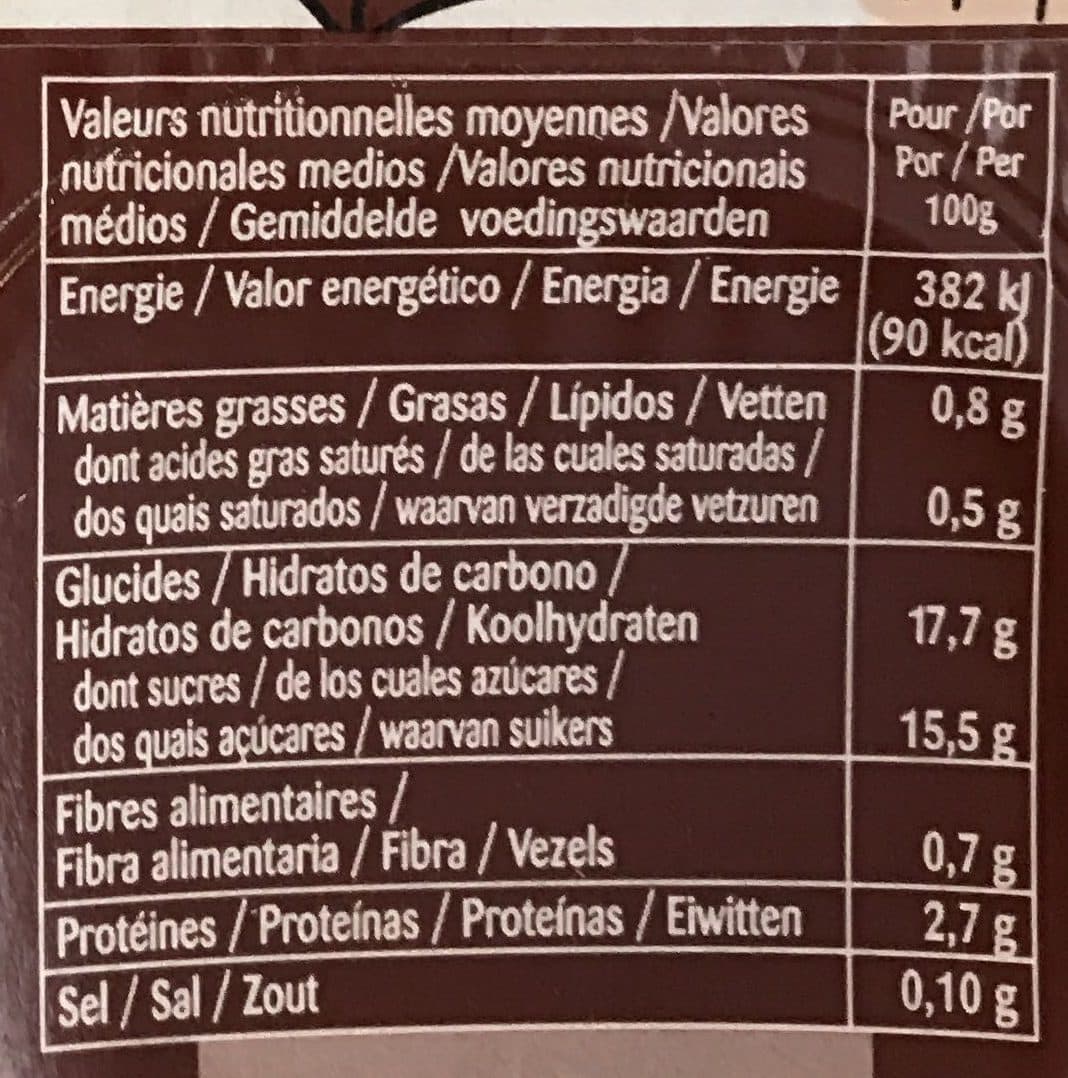 Novandie Lait gélifié aromatisé Chocolat packshot
